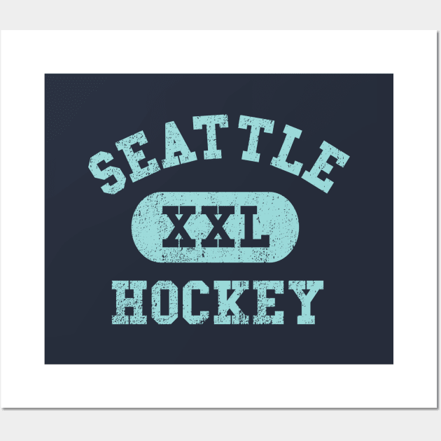 Seattle Hockey Wall Art by sportlocalshirts